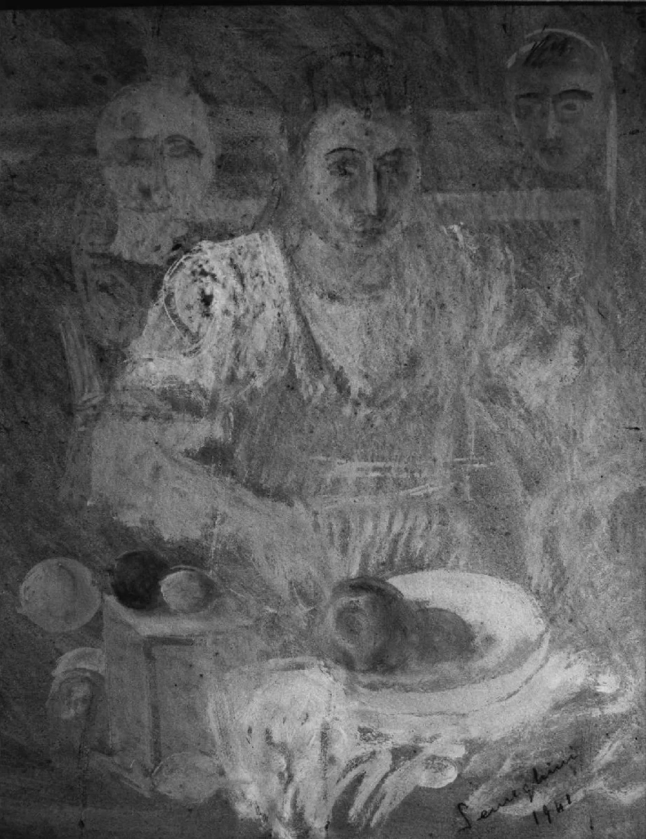 Bambina con maschere - Musei Civici, Vicenza
